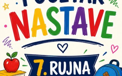 DOBRODOŠLI U NOVU ŠKOLSKU GODINU 2026./2027.